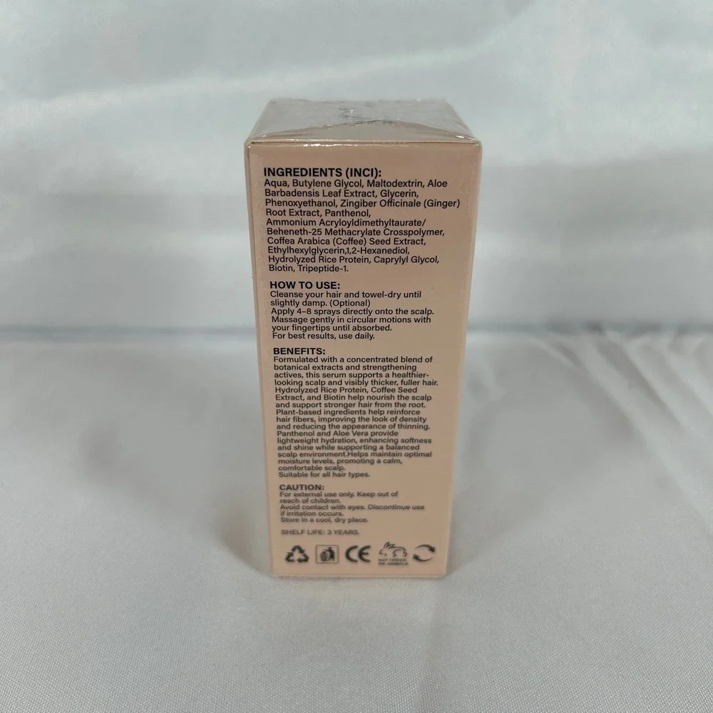 ZEPHTA H-REGROW 2.0 Rice Nutri Spray Biotin Caffeine Hair Growth Serum 1.7oz NEW
